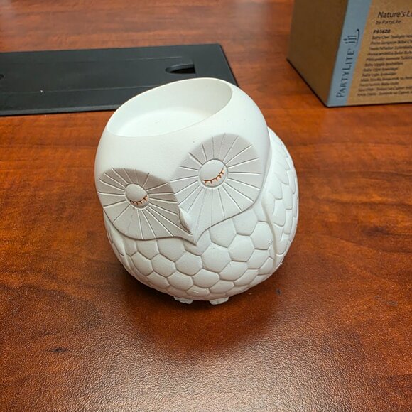 NEW PartyLite BABY OWL Tealight Holder - Picture 3 of 9
